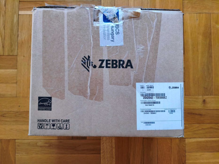 Drukarka Termotransferowa Etykiet Kurierska Zebra ZD420