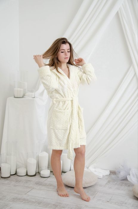 Халат махровий жіночий