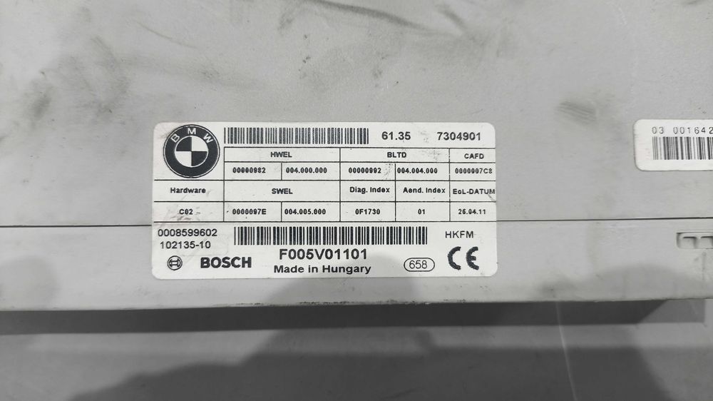 Modulo/centalina/Unidade Controle Mala elétrica BMW Serie 5 (F10/F11) 7304.901