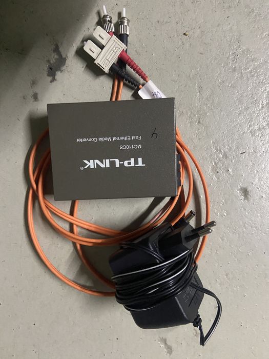 Conversor Fibra-RJ45 completo