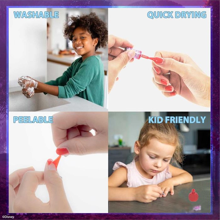 Набор косметики Disney Frozen 2 Sparkly для девочек блеск лак наклейки