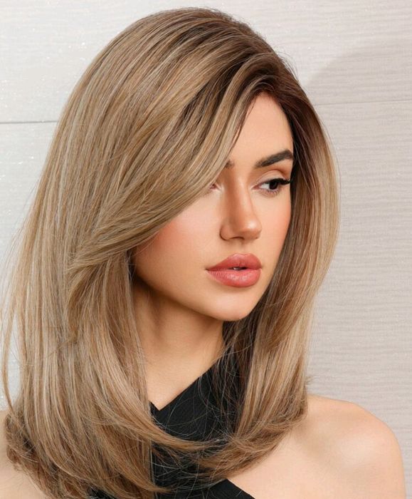 Peruka krurka naturalny kolor blond