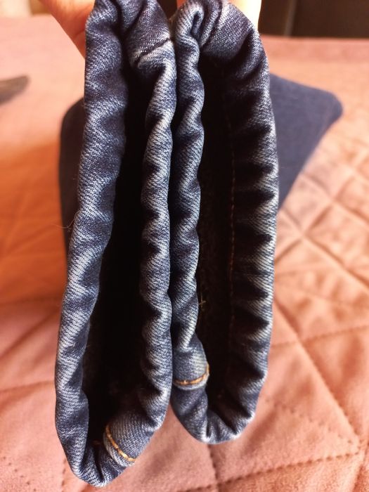 116-120р джинсы на флисе