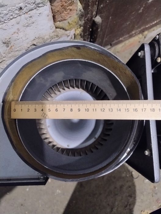 Вентилятор центробіжний