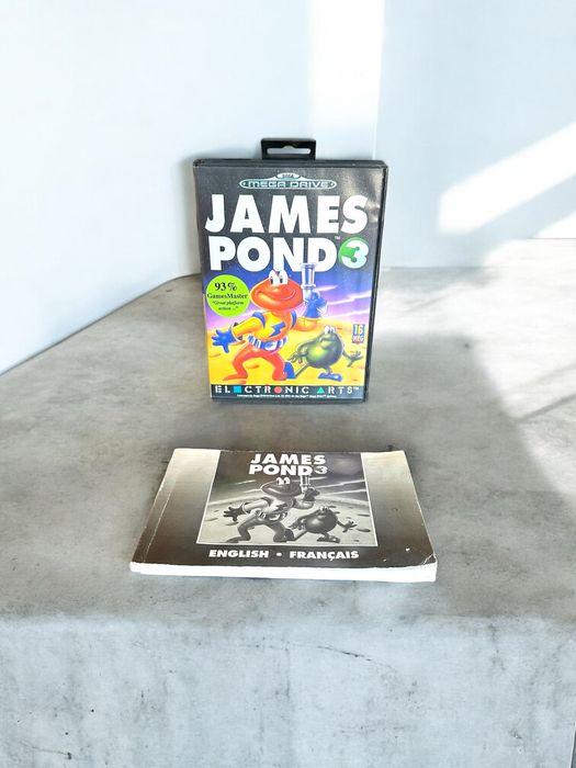 Sega Mega Drive James Pond 3 Game