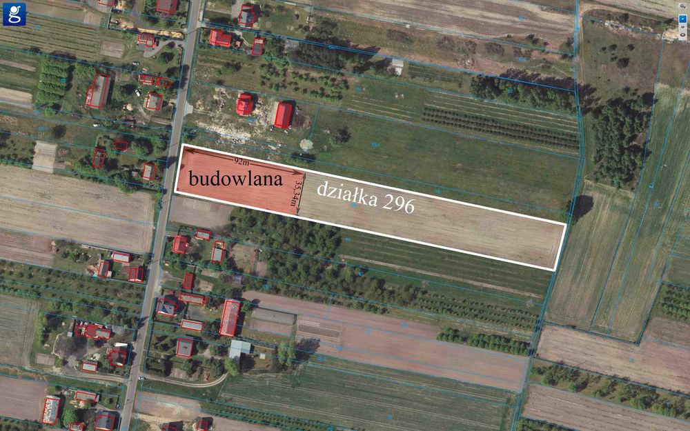 Działka budowlana pole, Lublin, WZ, młody rolnik, KRUS dla NIE rolnika - Widok 6