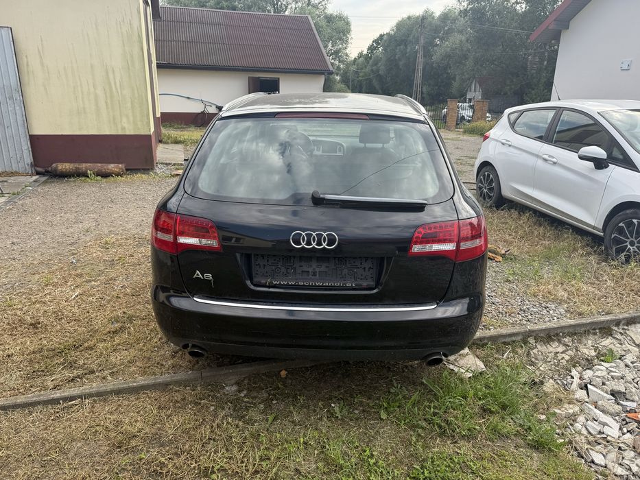Audi A6 C6 2.7 B kod lak LY9B – całe auto na części/maska /drzwi/zderzak/lampa/błotnik/chłodnice/szyba/pulpit