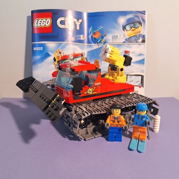 LEGO® 60222 City - Pług gąsienicowy kompletny z instrukcją