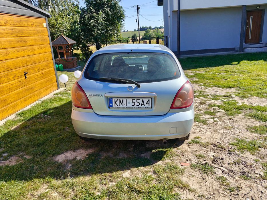 Nissan Almera II, 1,5, benzyna, rok prod. 2004