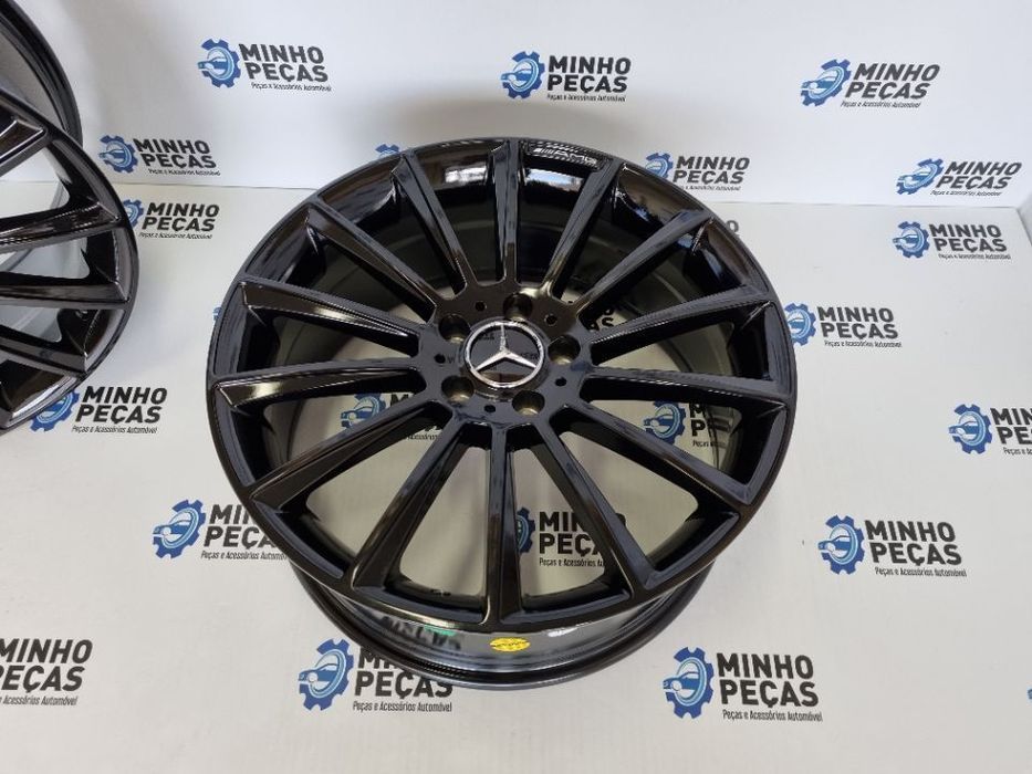 Jantes Mercedes (C63) AMG Turbine em 19 Preto Brilho