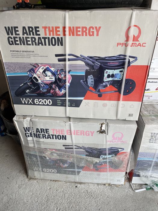 Генератор Pramac wx 6200