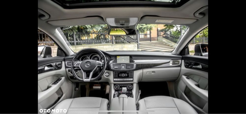 Auto do ślubu Mercedes CLS 63 AMG ///