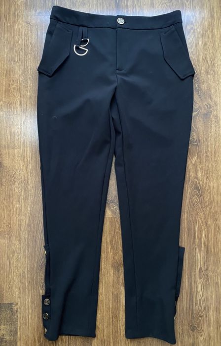 Damskie czarne spodnie By o La La, rozmiar S