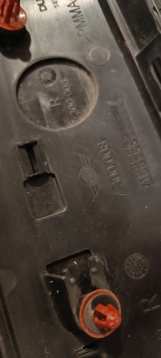 Plástico/ capa pilar A mini cooper