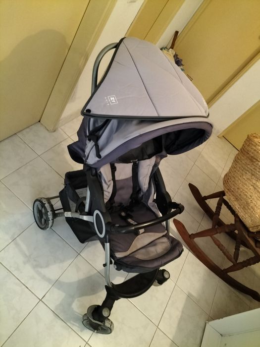 Carrinho de bebe com ovo