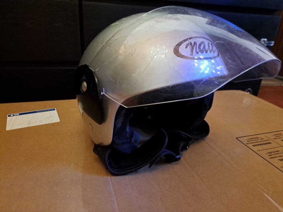 Capacete NAU Raider para moto, scooter, trotinete, bicicleta eletrica