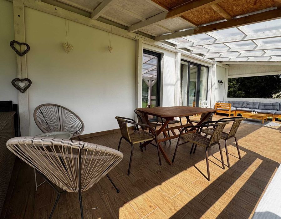 Zadupie/ Domek na wynajem / jacuzzi/basen/ kominek//taras/Podlasie