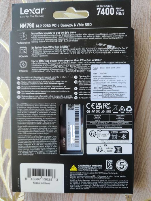 Dysk Lexar NM790 1TB