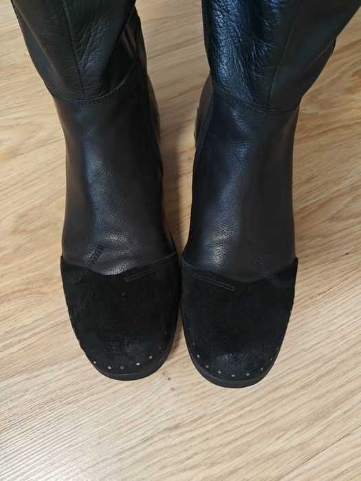 Чоловічі шкіряні сапоги 45 р