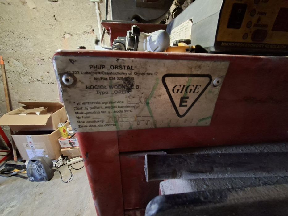 Kocioł CO 15 kw - Rok 2001