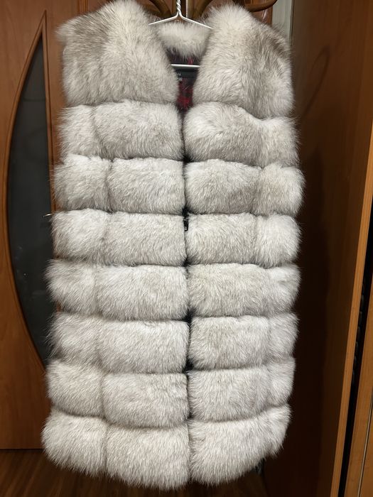 Продам натуральну жилетку з хутра ПОДАРУНОК шубка з шиншили