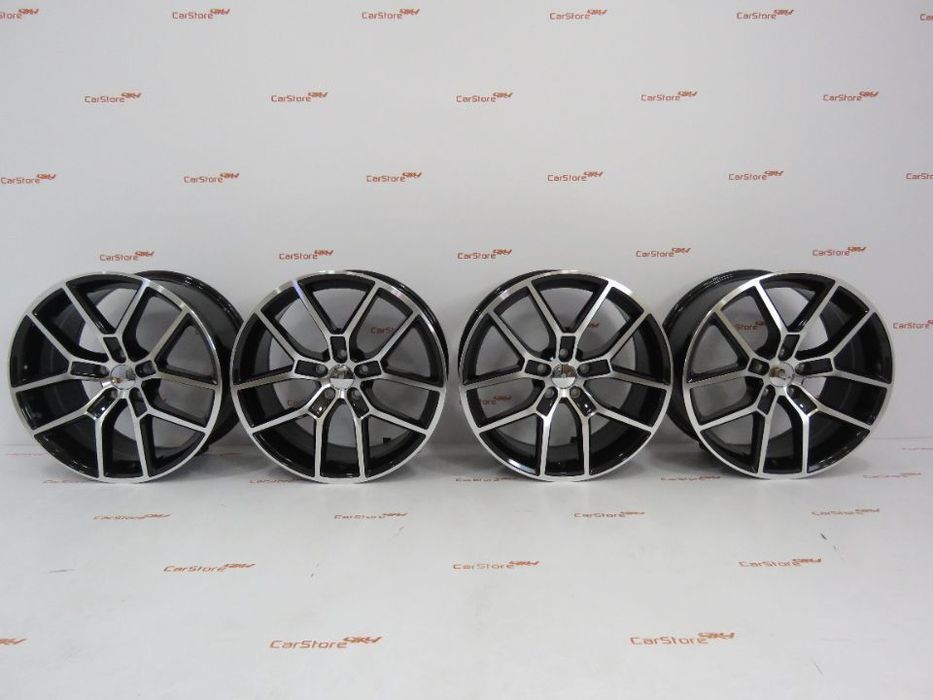 Jantes Look Volvo Polestar 18 x 8  et 45 5x108 Pretas + Polidas