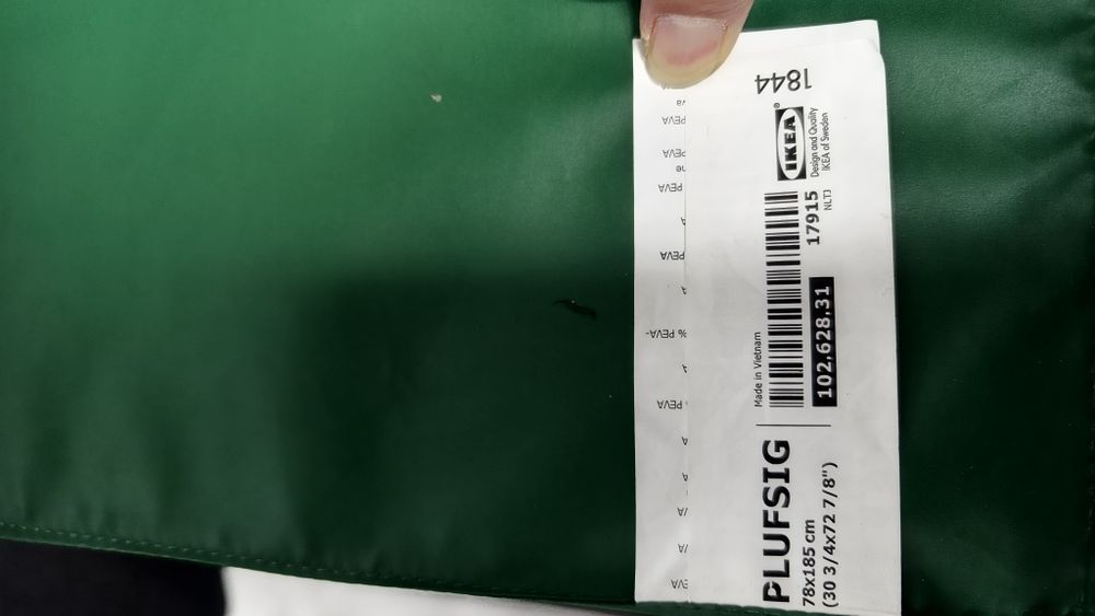 IKEA PLUFSIG Colchão ginástica dobrável
Colchão ginástica dobrável