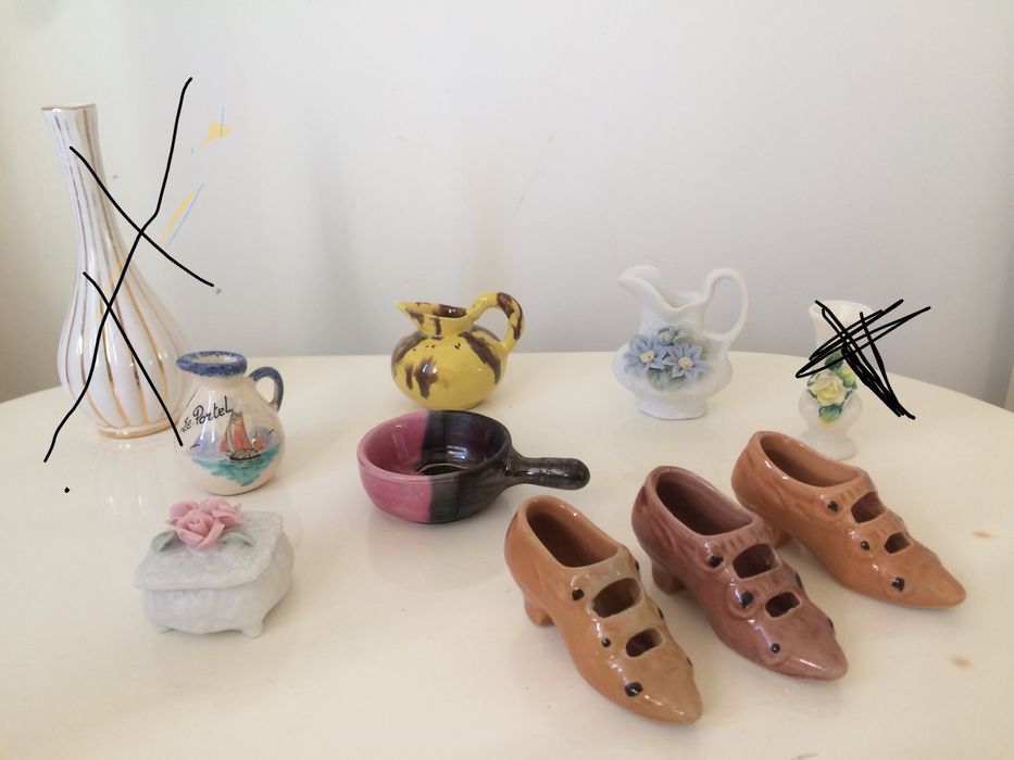 Miniaturas em Porcelana Portuguesa/Chinesa/Japonesa. Foto 3 Desocupar