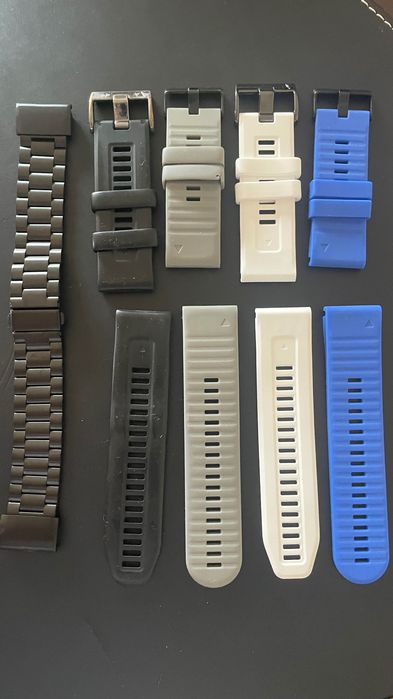 Relógio Garmin Fénix 6X Pro + Monitor Cardíaco HRM-Dual Preto