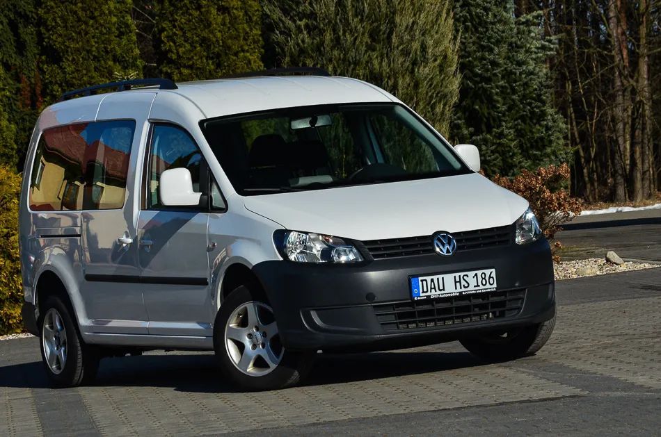 Volkswagen Caddy 205 tys., maxi, automat, klima, alfufelgi, z de