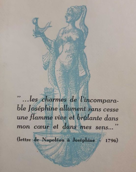Livro Incomparable Joséphine (a 1ª mulher de Napoleão Bonaparte), 1955