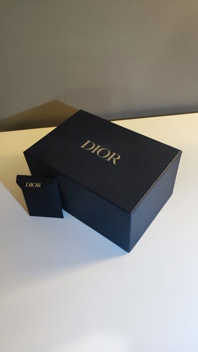 Pudełko prezent Dior karton granatowy