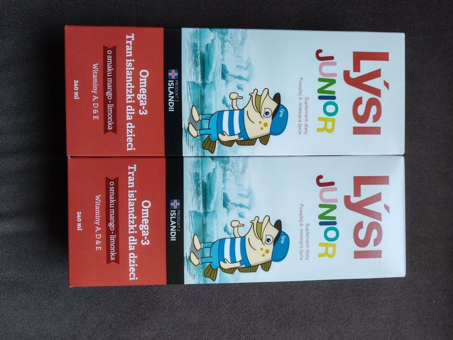 Lysi Tran Islandzki mango-limonka 240 ml-2 sztuki