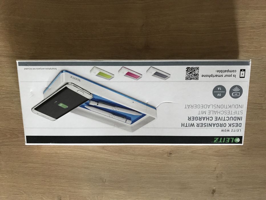 Ładowarka indukcyjna Leitz wow , organizer , piórnik