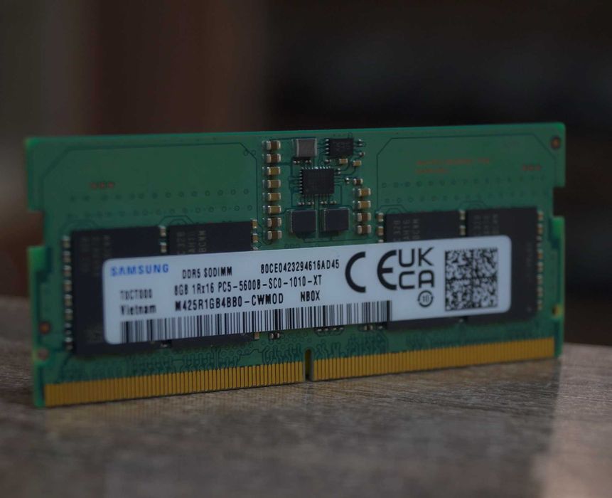 Пам'ять для ноутбуків Samsung  8 GB SO-DIMM DDR5 5600 MHz TVOYO