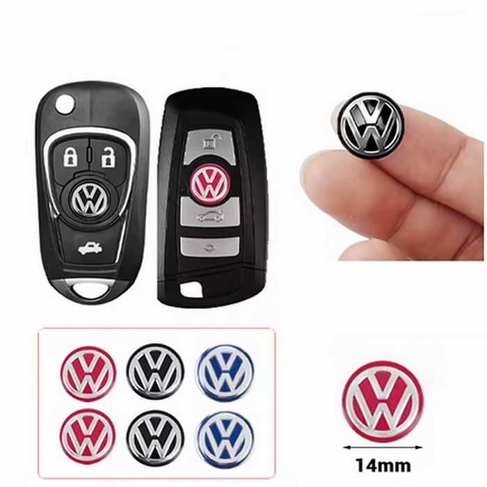 Emblemat/logo VW na kluczyk 14 MM