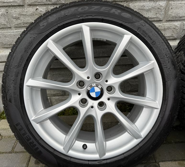 Oryginalne felgi Bmw F10 F11 E61 E60 5x120 et30 8J 245/45R18 zima