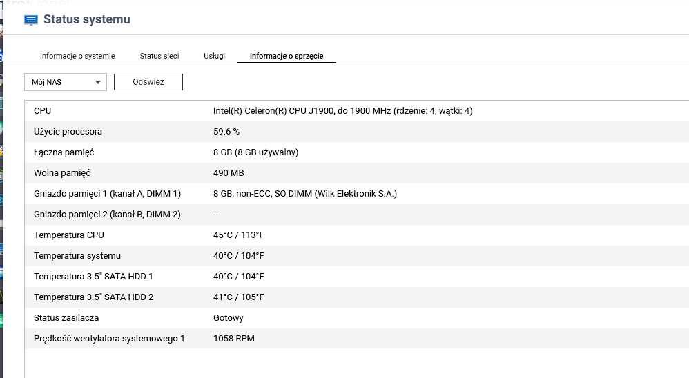 QNAP TS-251+ 8GB ram