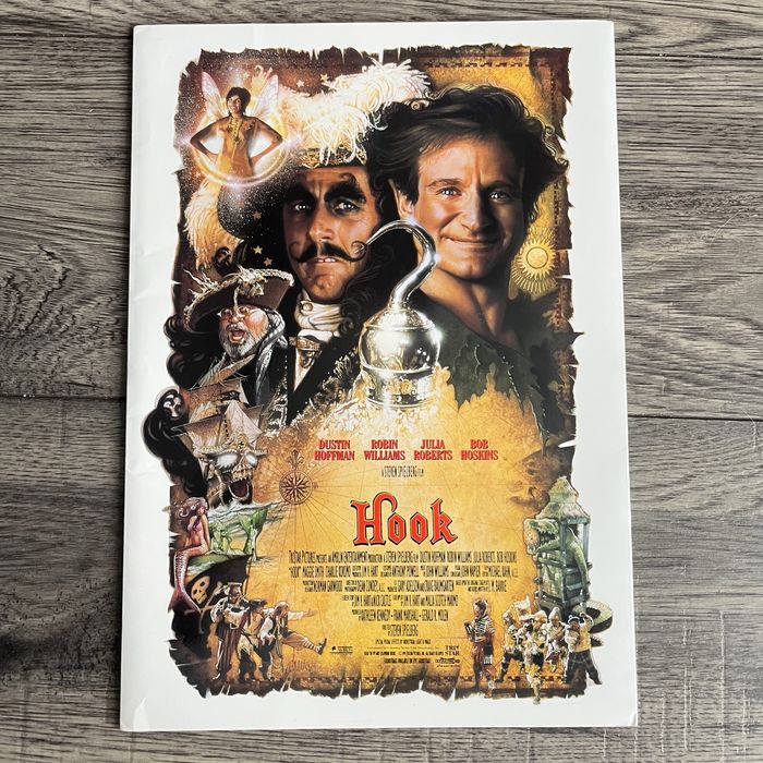 Hook Peter Pan Robin Williams Steven Spielberg