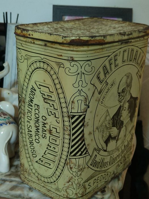 Lata Café Cidália Antiga