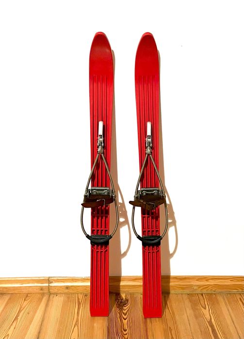 Narty Polsport Toruń 90 cm - Klasyk PRL - Ozdoba lub eksponat