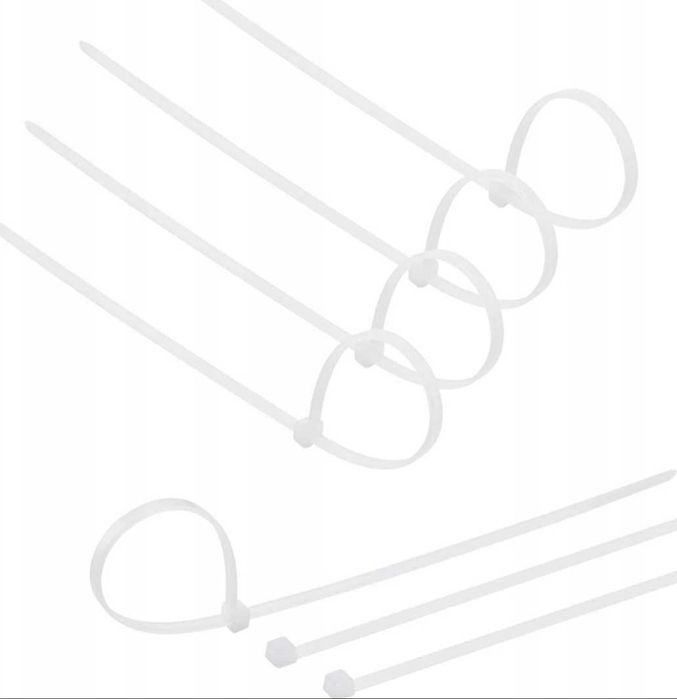 TRYTYTKI opaski zaciskowe opaska kablowa 80szt DUŻY ZESTAW