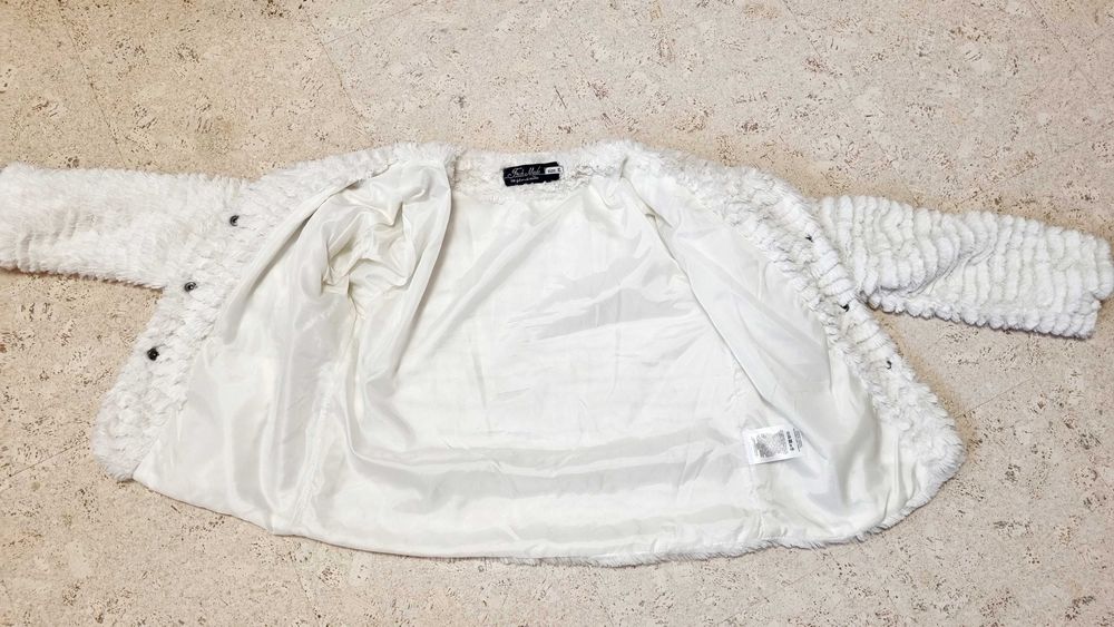 Экошуба р.M, L, белая