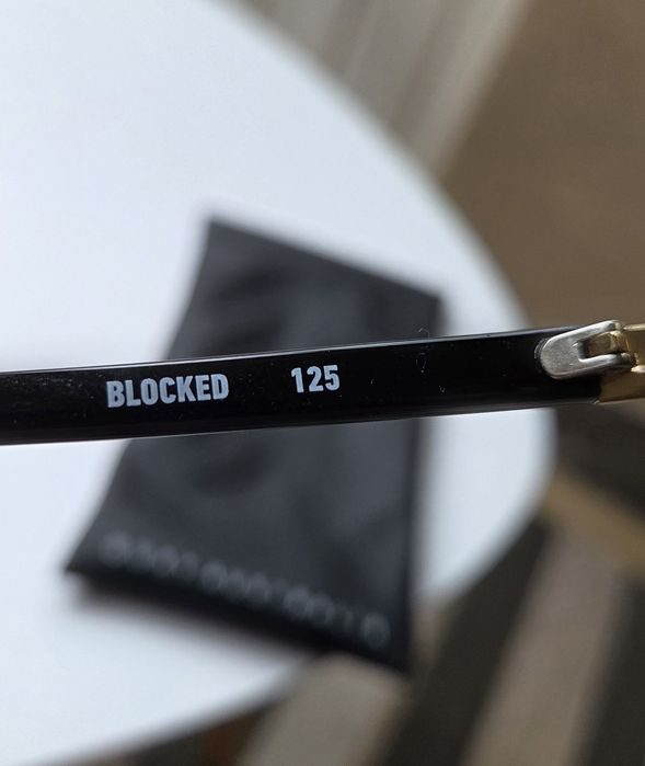 Okulary przeciwsłoneczne QUAY AUSTRALIA BLOCKED 125 – Stan Bardzo Dobry!