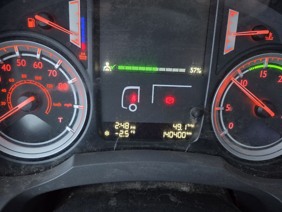 Daf zamiatarka drogowa scarab 1 silnik