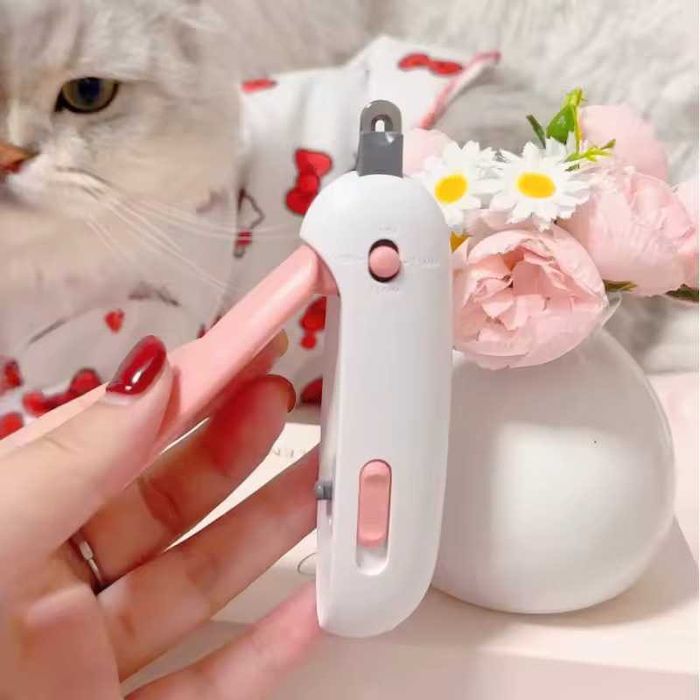 Кігтеріз для кота, регульований отвір, стрижка кігтів, ножиці, точилка