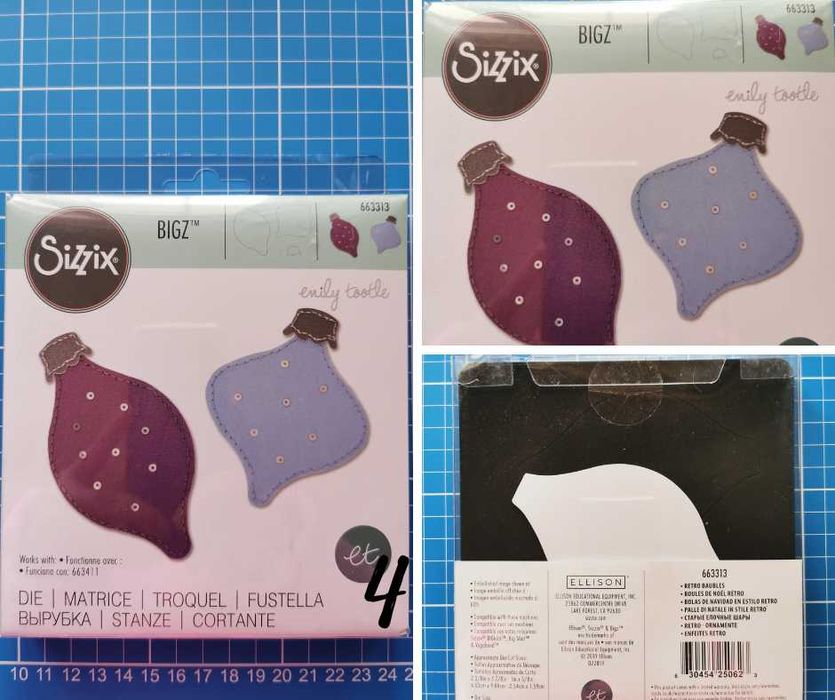Cortantes vários Sizzix novos - Natal e Inverno - Entrega imediata