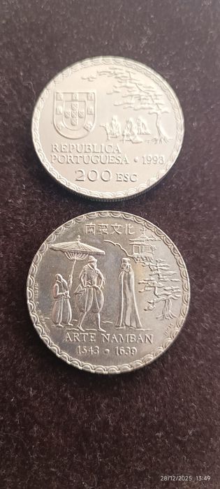 200 Escudos Arte Namban cupro-niquel