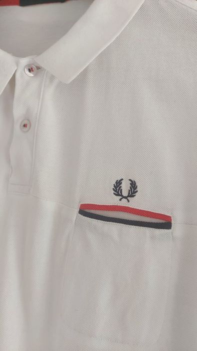 Fred Perry koszulka polo biała