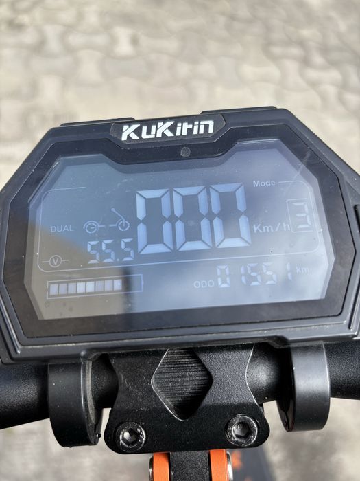 Kukirin g2 master 2025, 1500km przebigu